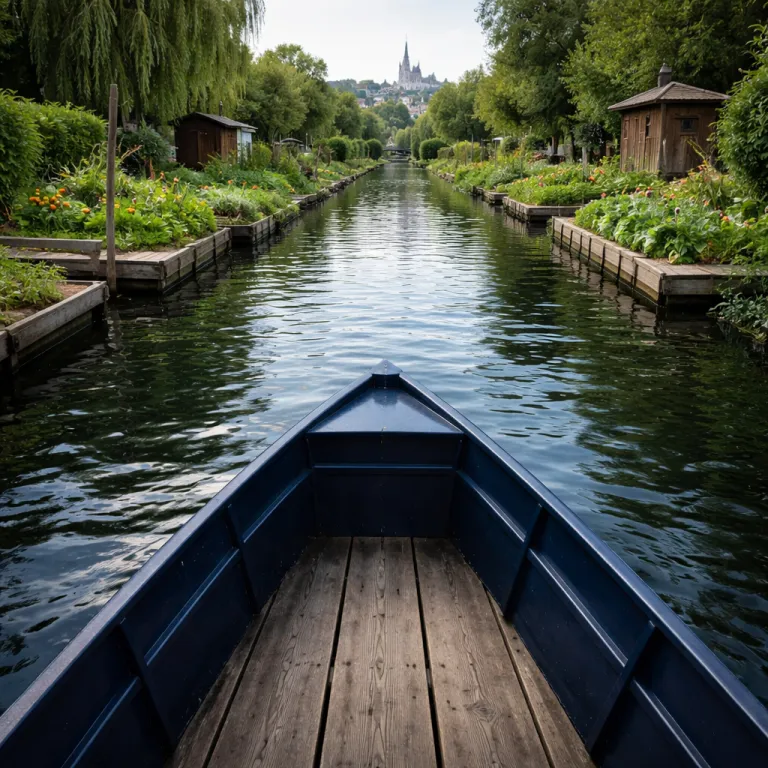 Hortillonnages d'Amiens : naviguer dans une ville qui pousse sur l'eau