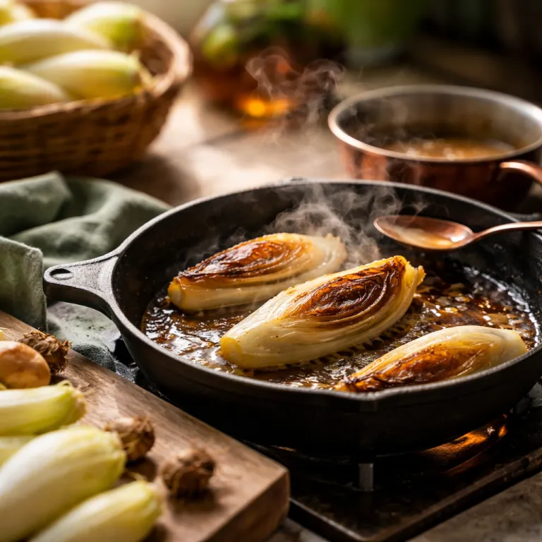 Endives au beurre noir : pourquoi le chicon résiste aux modes