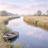 Une balade en bateau sur le canal du Nord, entre marais audomarois et grand air