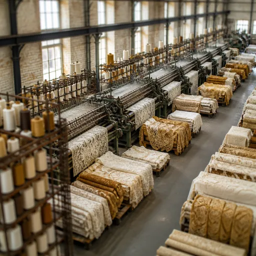 Dentelle de Calais-Caudry : l'atelier où la machine joue encore la partition du fil