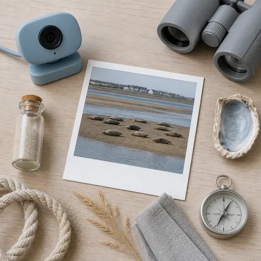 Vivre la Baie de Somme grâce à la webcam de Le Crotoy en direct